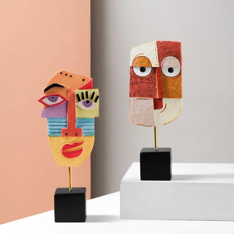 Sculpture Masque Tribal - Ash Solima | Tokko Studio.