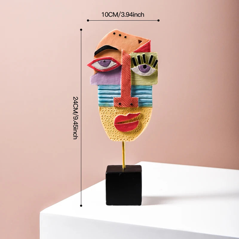 Sculpture Masque Tribal - Ash Solima | Tokko Studio.