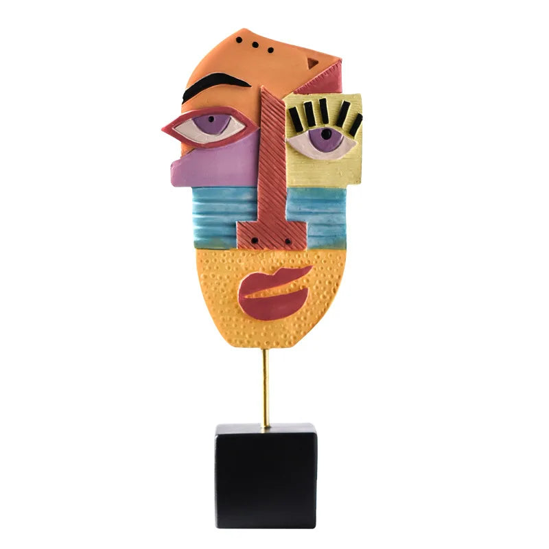 Sculpture Masque Tribal - Ash Solima | Tokko Studio.