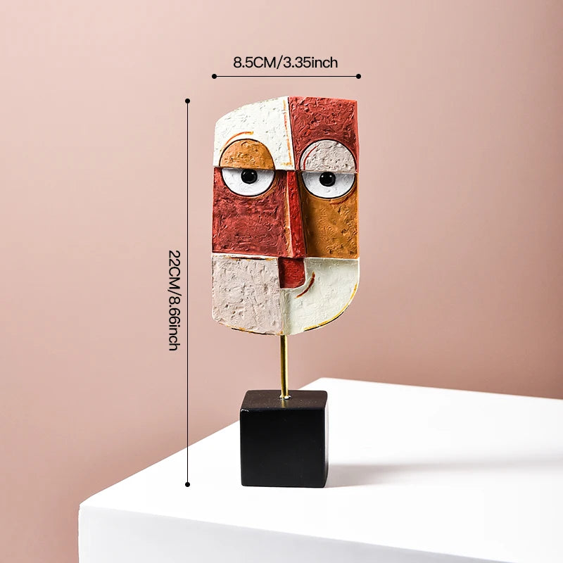 Sculpture Masque Tribal - Ash Solima | Tokko Studio.