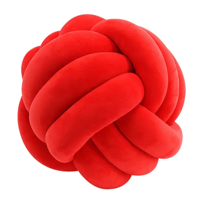 Coussin Boule Nouée Douce | Tokko Studio.
