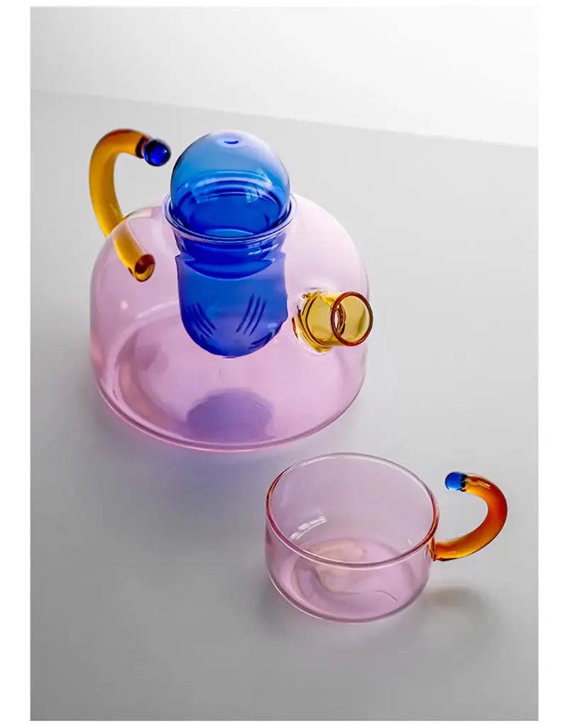 Théière à Séparation Colorée | Tokko Studio.
