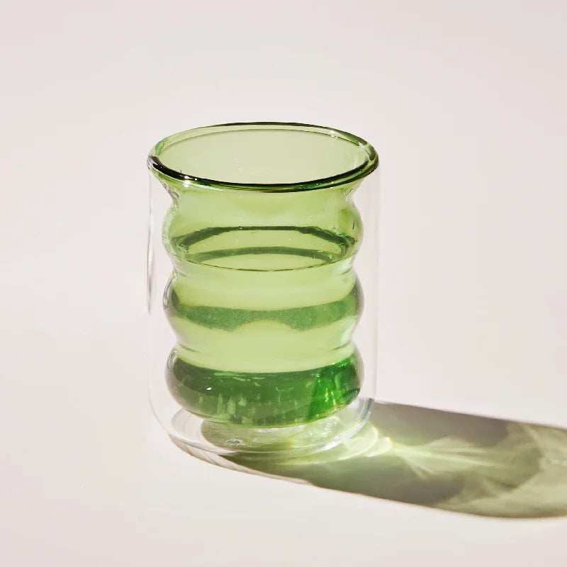 Gobelet en Verre Double Couche | Tokko Studio.