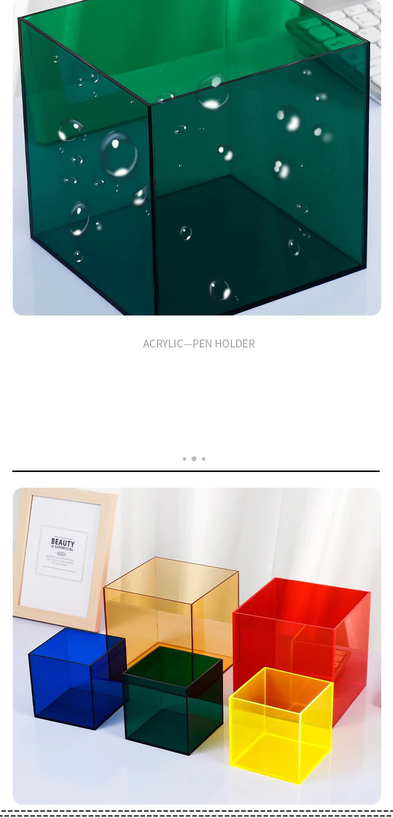 Présentoir Cube en Acrylique | Tokko Studio.