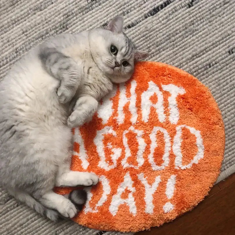 Tapis "What a good day !" | Tokko Studio.