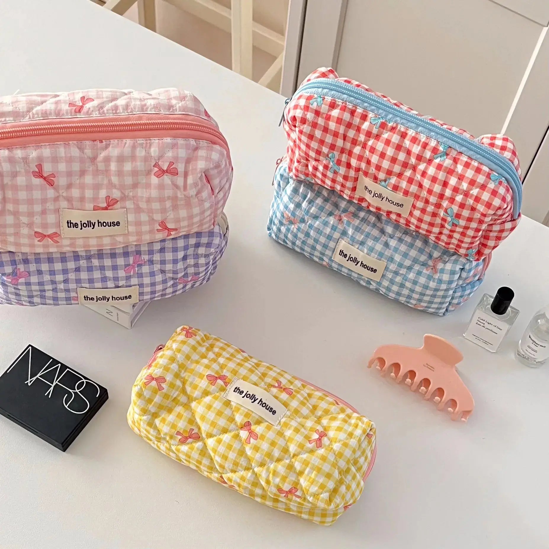 Trousse à Crayons à Carreaux | Tokko Studio.