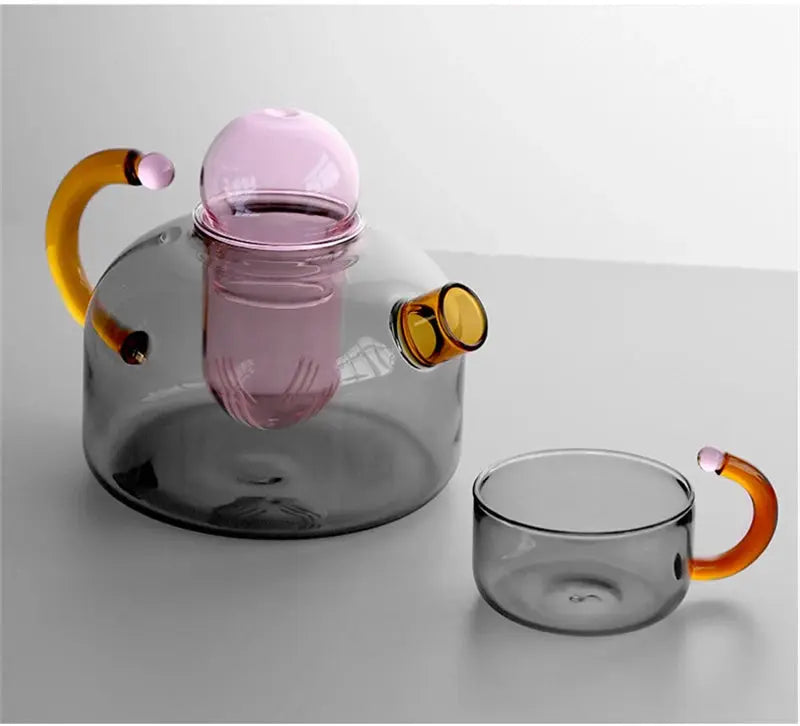 Théière à Séparation Colorée | Tokko Studio.