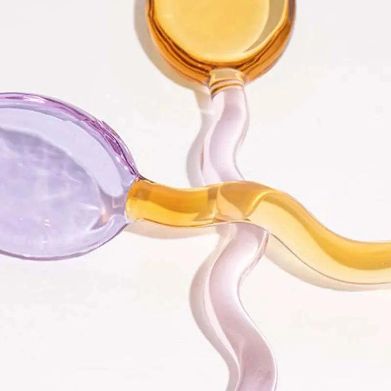 Cuillères en Verre Coloré | Tokko Studio.