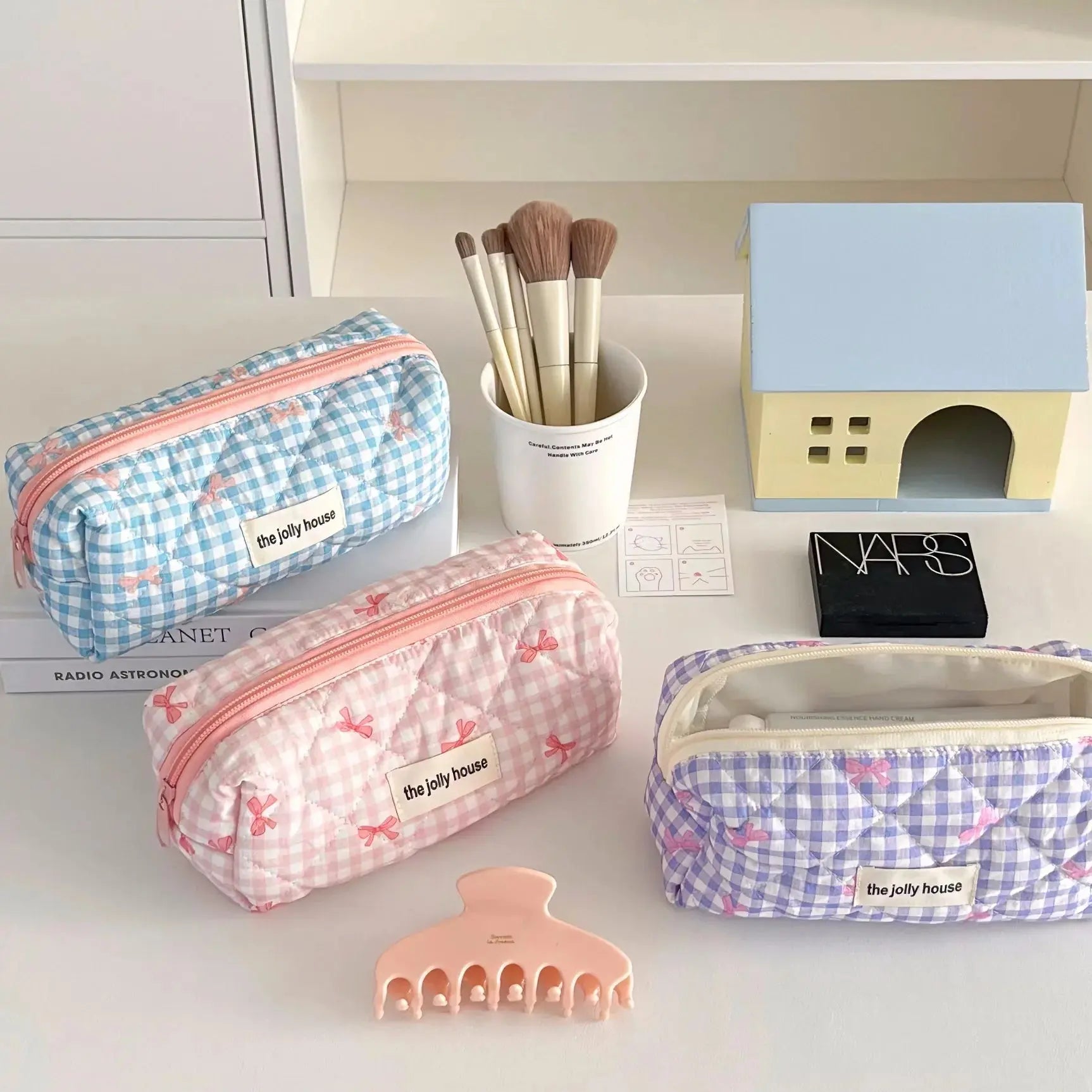 Trousse à Crayons à Carreaux | Tokko Studio.