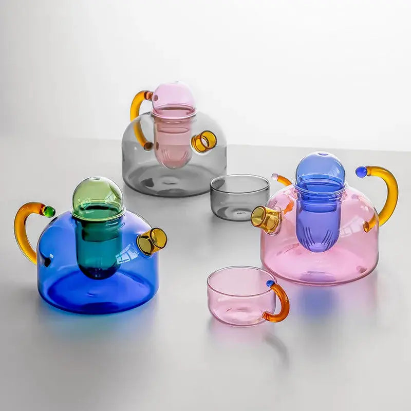 Théière à Séparation Colorée | Tokko Studio.