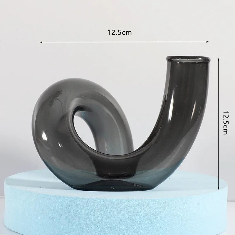 Vase en Verre Nordique | Tokko Studio.