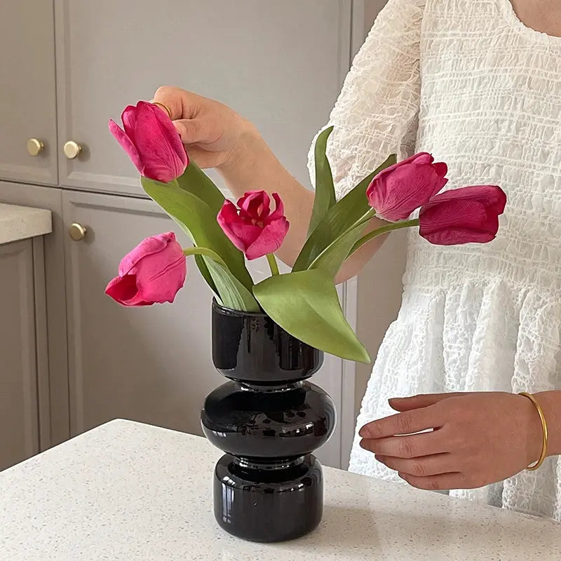 Vase en Verre Nordique | Tokko Studio.
