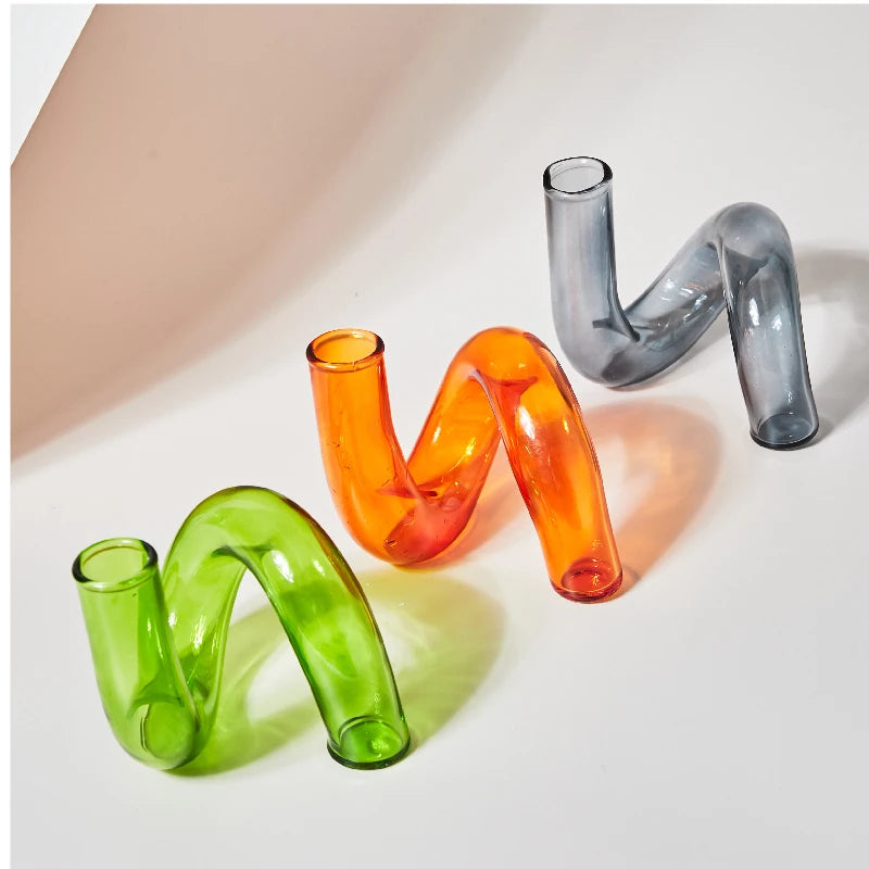 Vase en Verre Nordique | Tokko Studio.