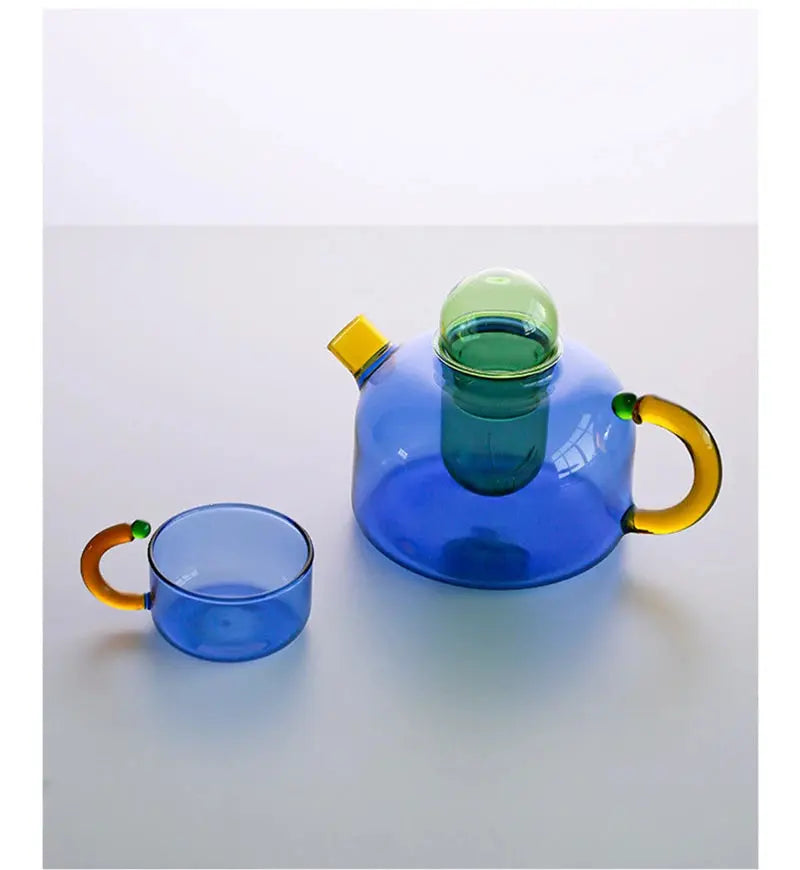Théière à Séparation Colorée | Tokko Studio.