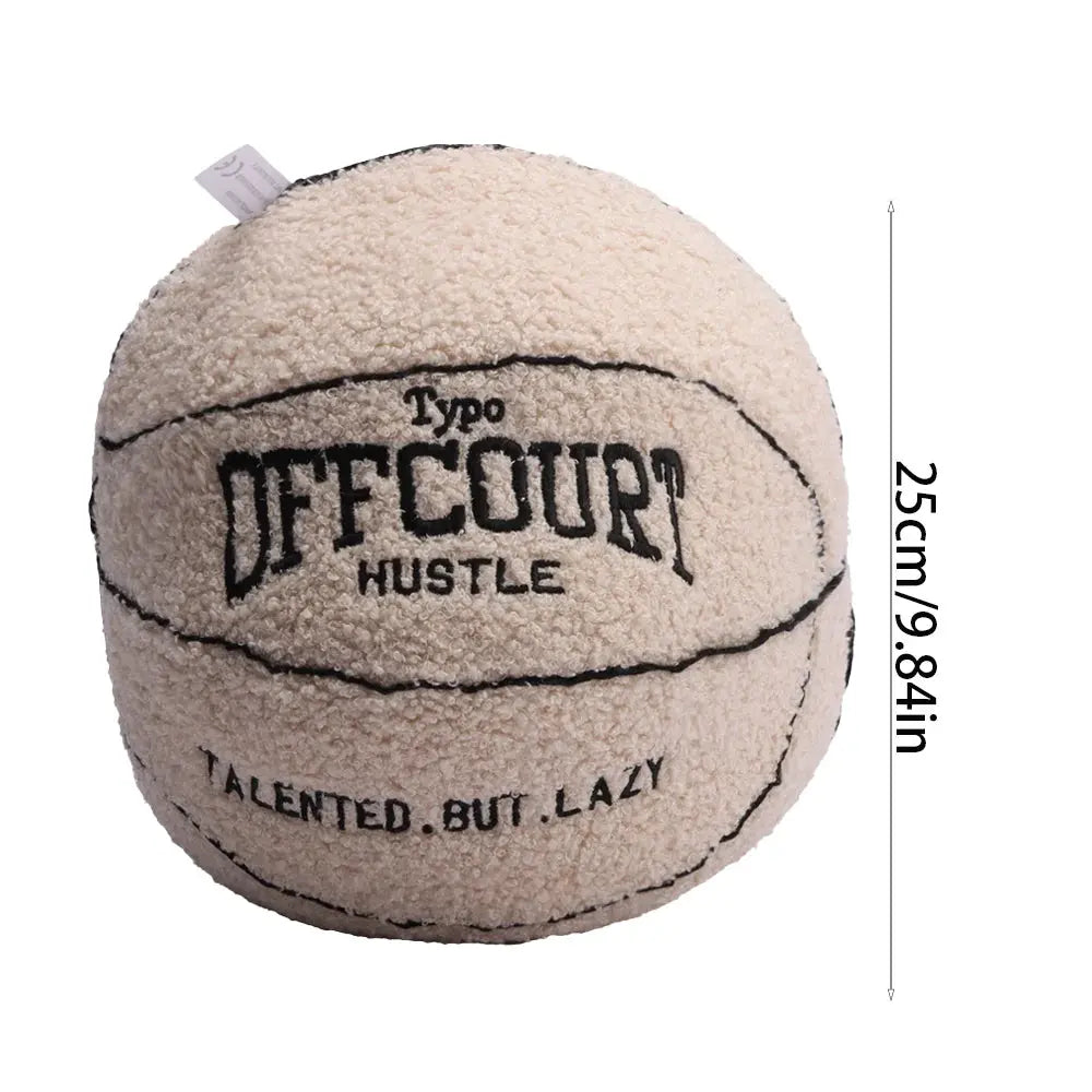 Coussin en Peluche Basket | Tokko Studio.