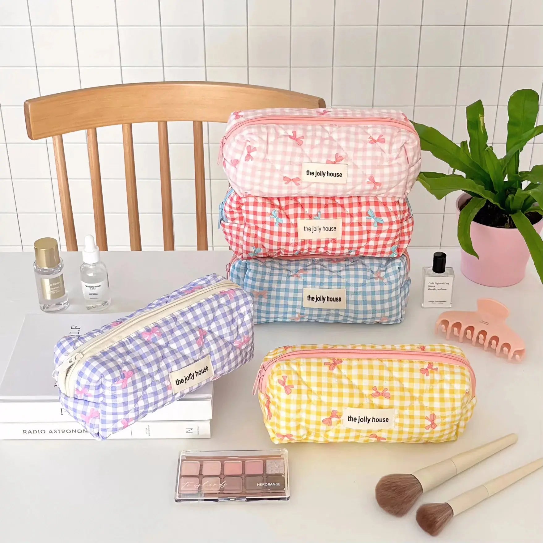 Trousse à Crayons à Carreaux | Tokko Studio.