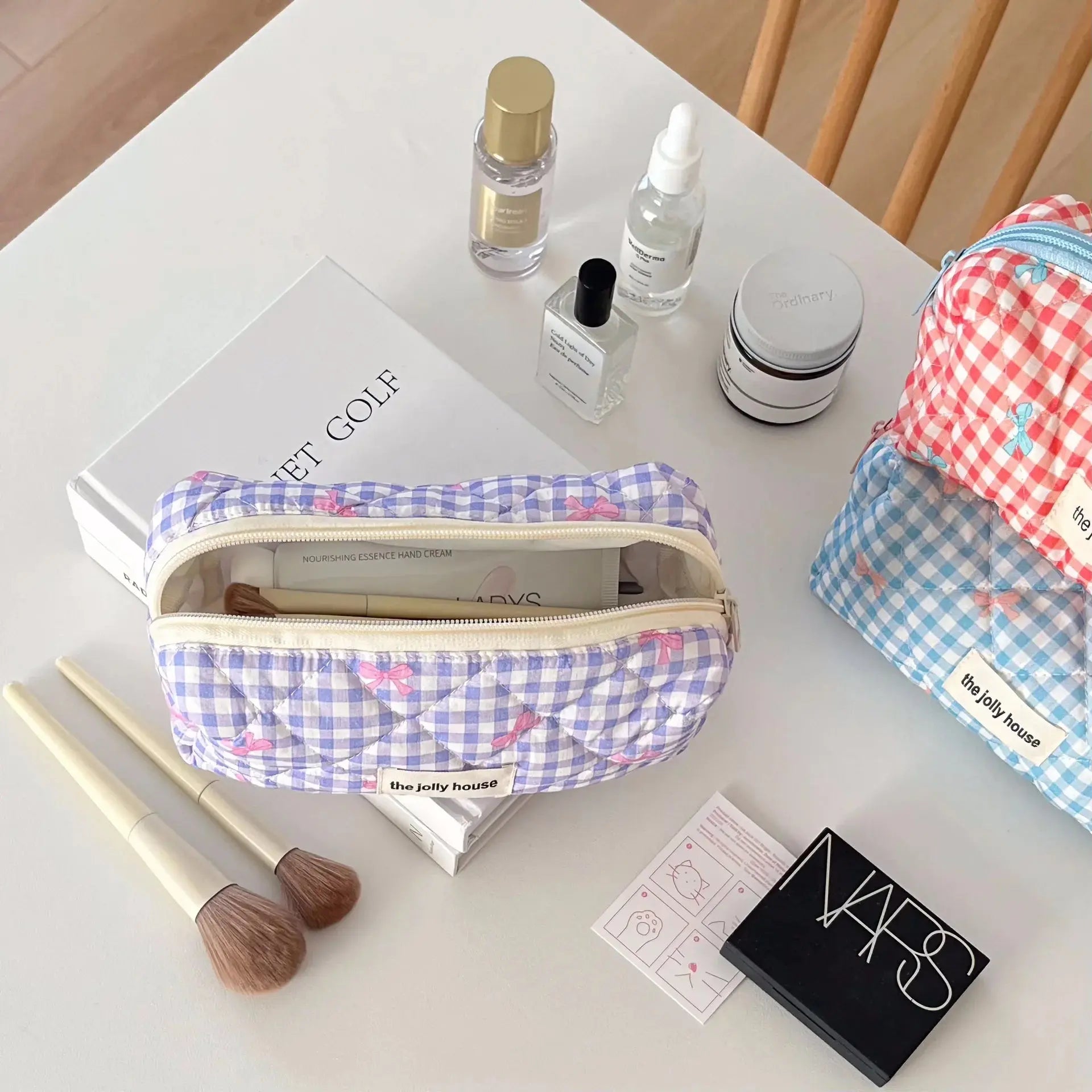 Trousse à Crayons à Carreaux | Tokko Studio.