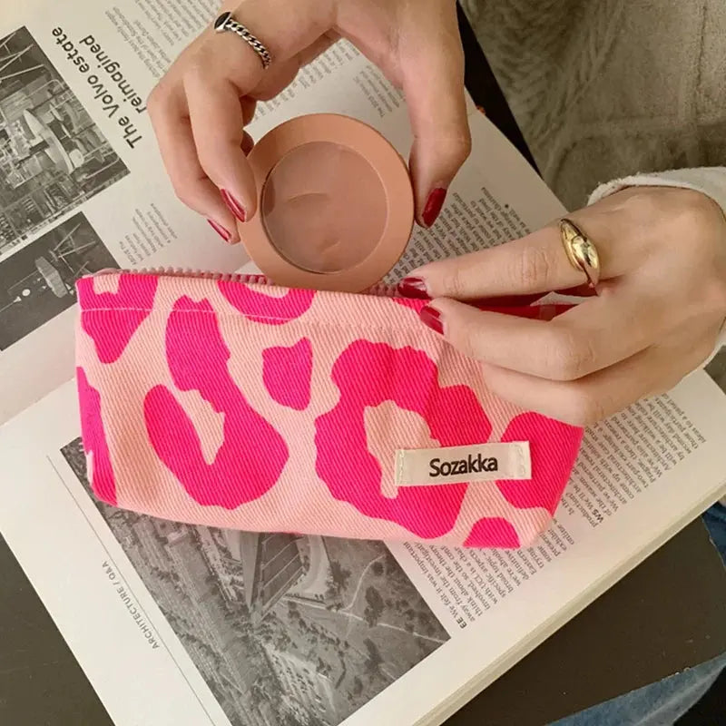 Trousse à Maquillage Fleurie | Tokko Studio.