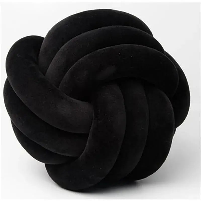 Coussin Boule Nouée Douce | Tokko Studio.