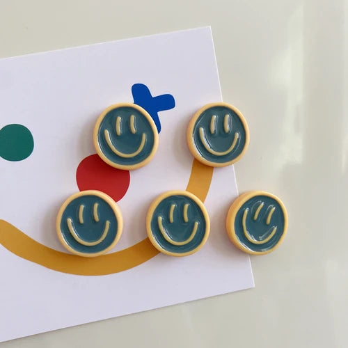 Magnets pour Réfrigérateur Smiley | Tokko Studio.