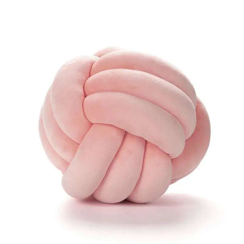 Coussin Boule Nouée Douce | Tokko Studio.