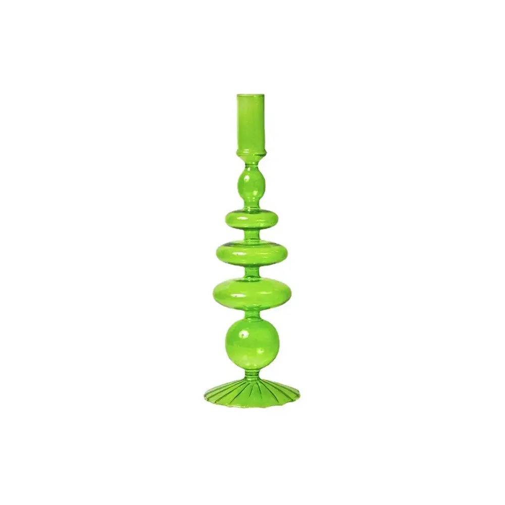 Bougeoir en Verre Coloré | Tokko Studio.
