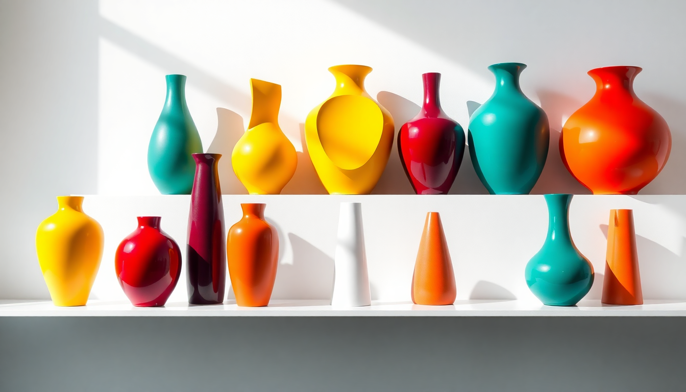 Réveillez votre Intérieur avec les Vases Colorés et Design de Tokko Studio