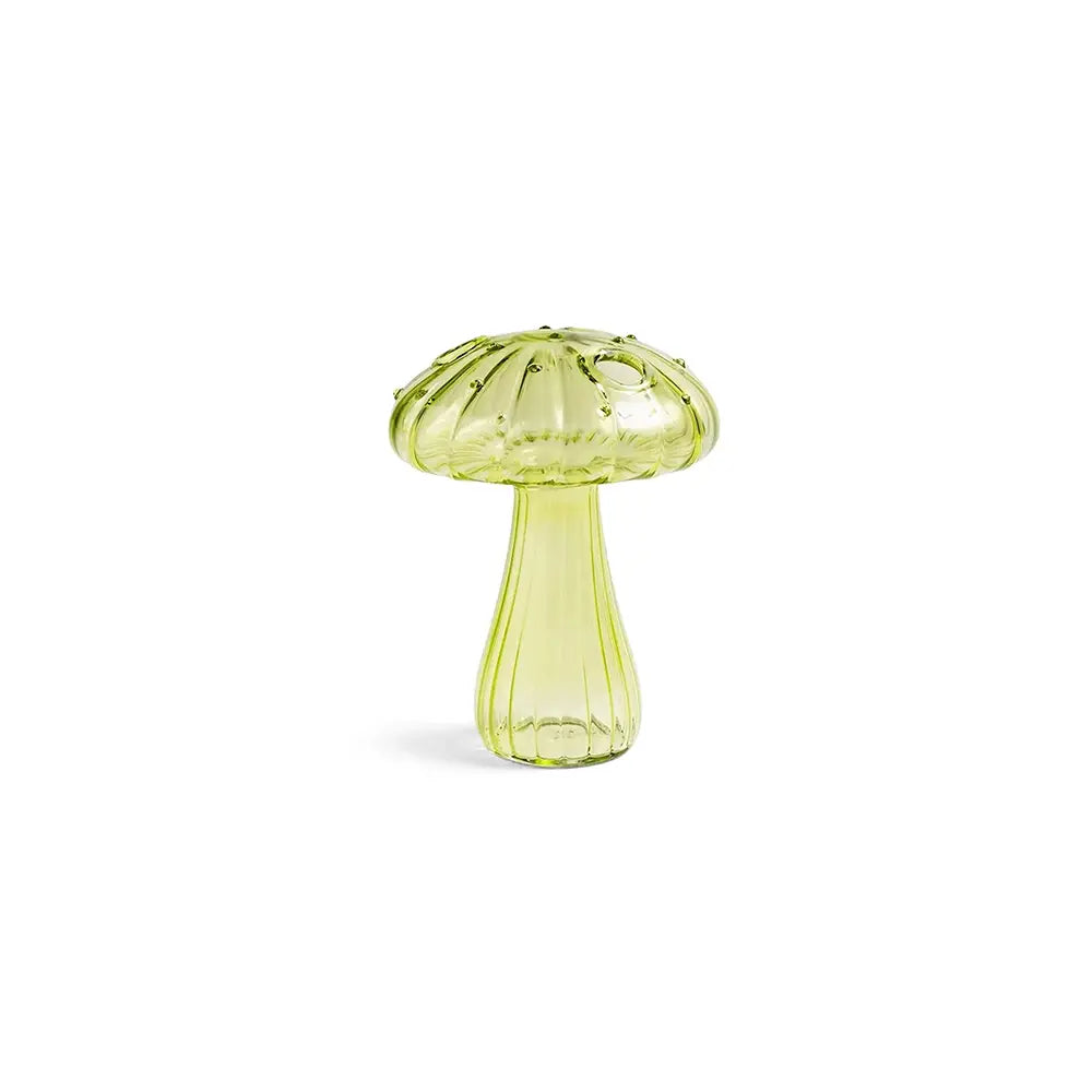 Vase en Verre Transparent Champignon |  Tokko Studio.