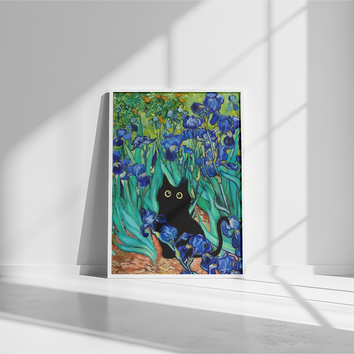 Affiche Van Gogh x Black Cat |  Tokko Studio.