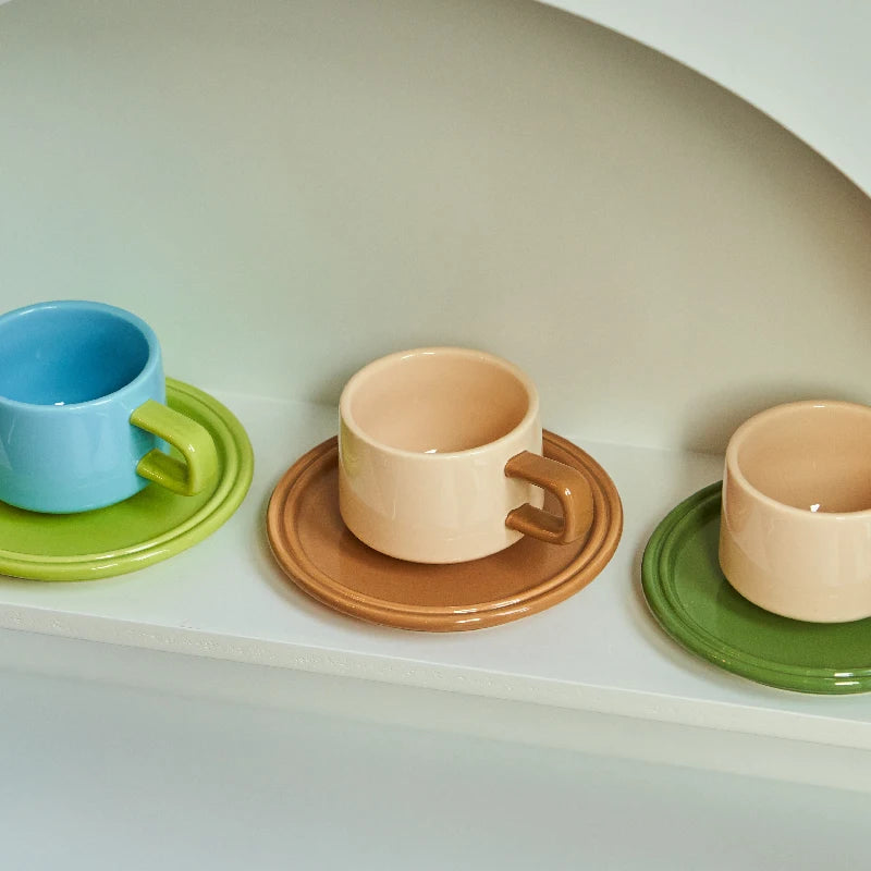 Tasse et Soucoupe en Céramique |  Tokko Studio.