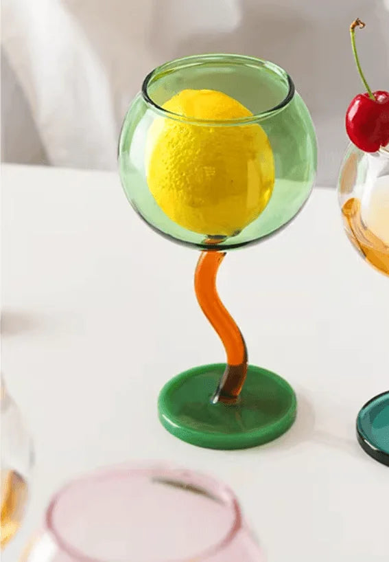 Verre à Cocktail Coloré