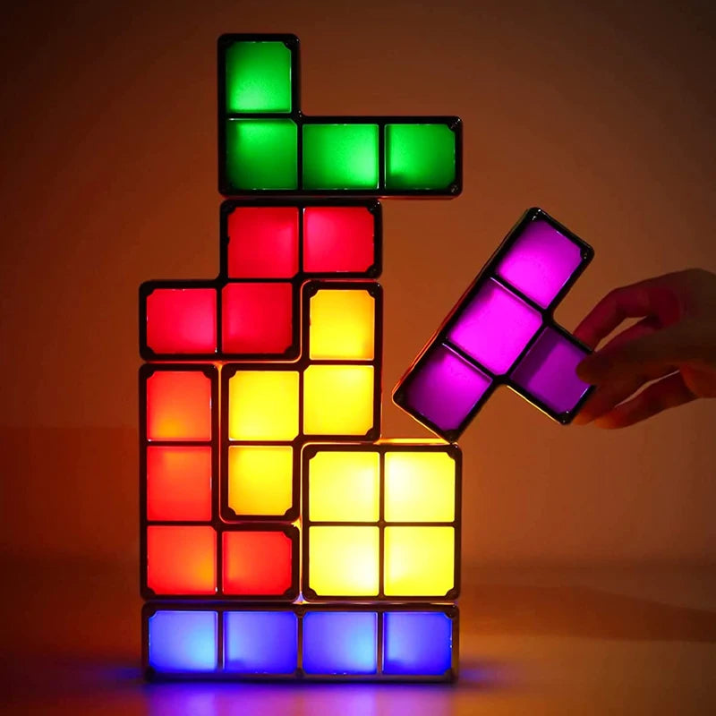 Lampe Tetris |  Tokko Studio.