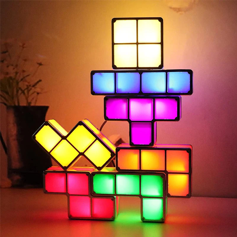 Lampe Tetris |  Tokko Studio.