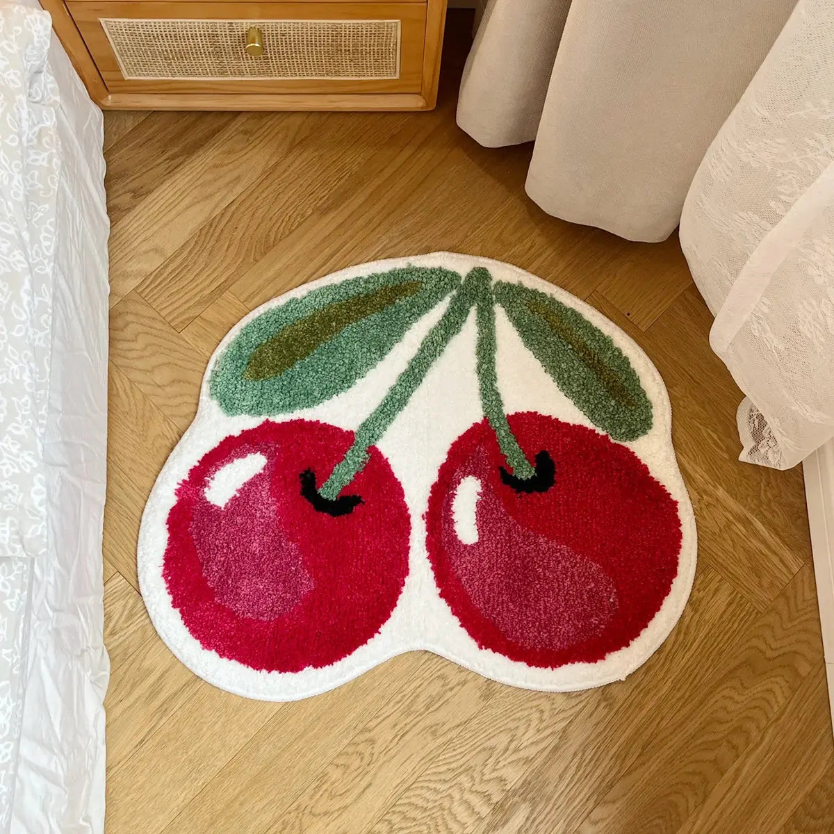 Tapis Cerise Rose |  Tokko Studio.