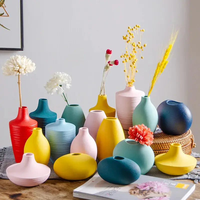 Vase en Céramique Coloré |  Tokko Studio.