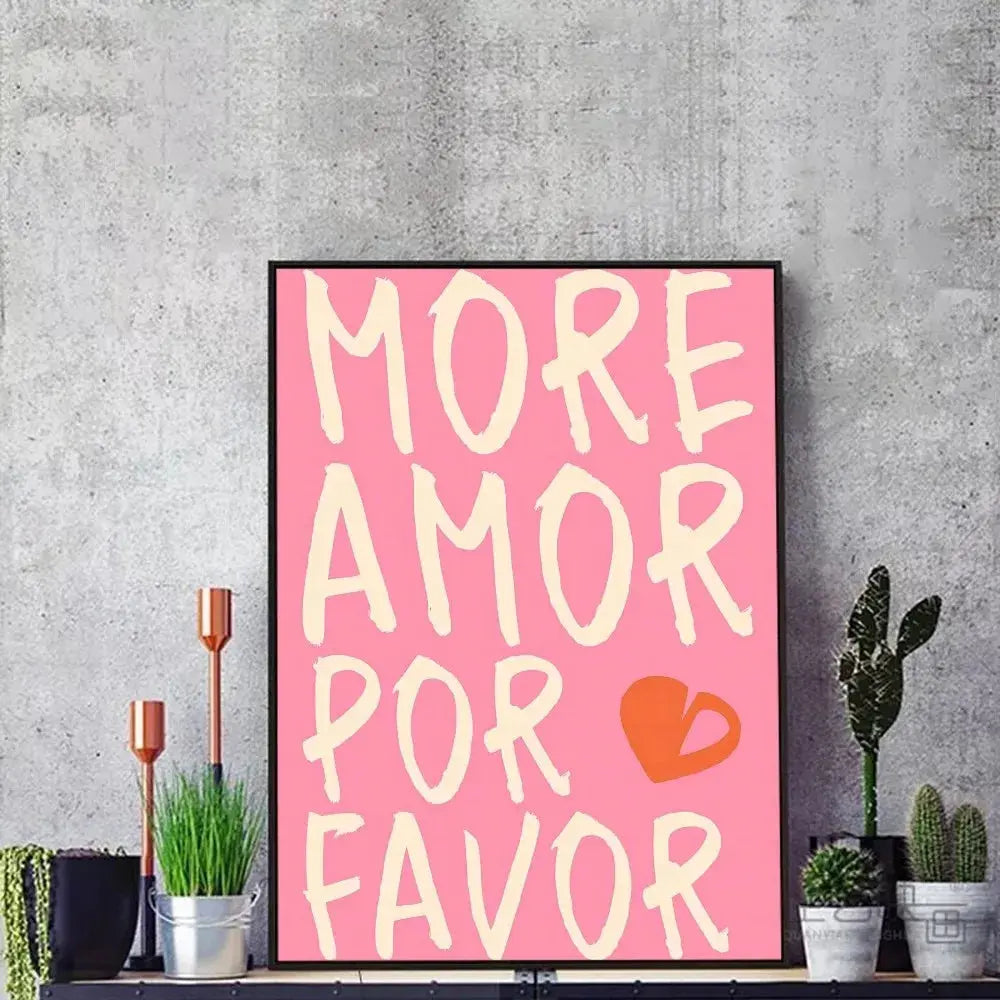 Affiche Vintage Amor |  Tokko Studio.