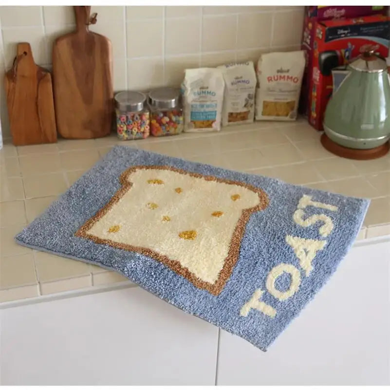 Tapis Tufté "Toast & Beurre" |  Tokko Studio.