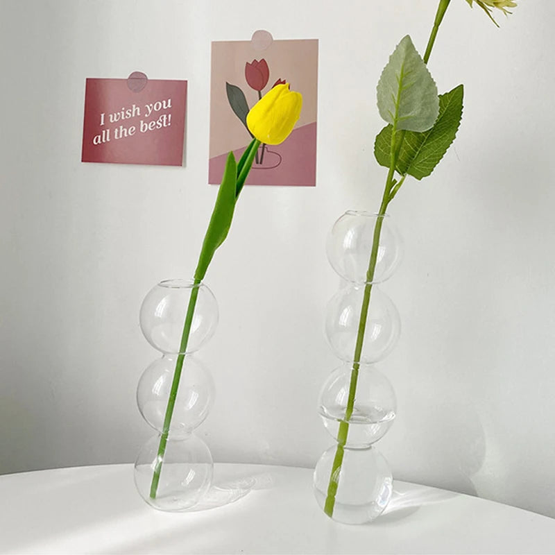 Vase Bulle en Verre Nordique |  Tokko Studio.