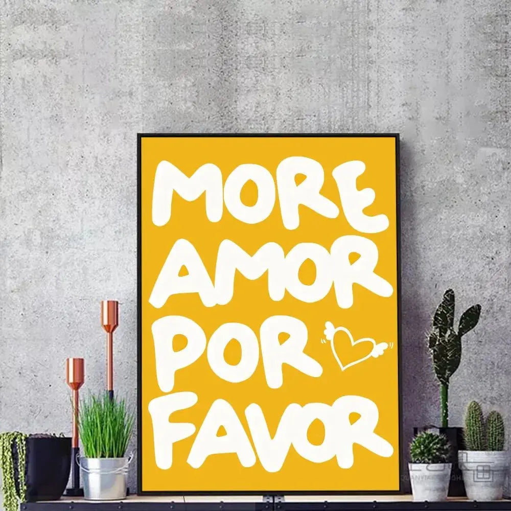 Affiche Vintage Amor |  Tokko Studio.