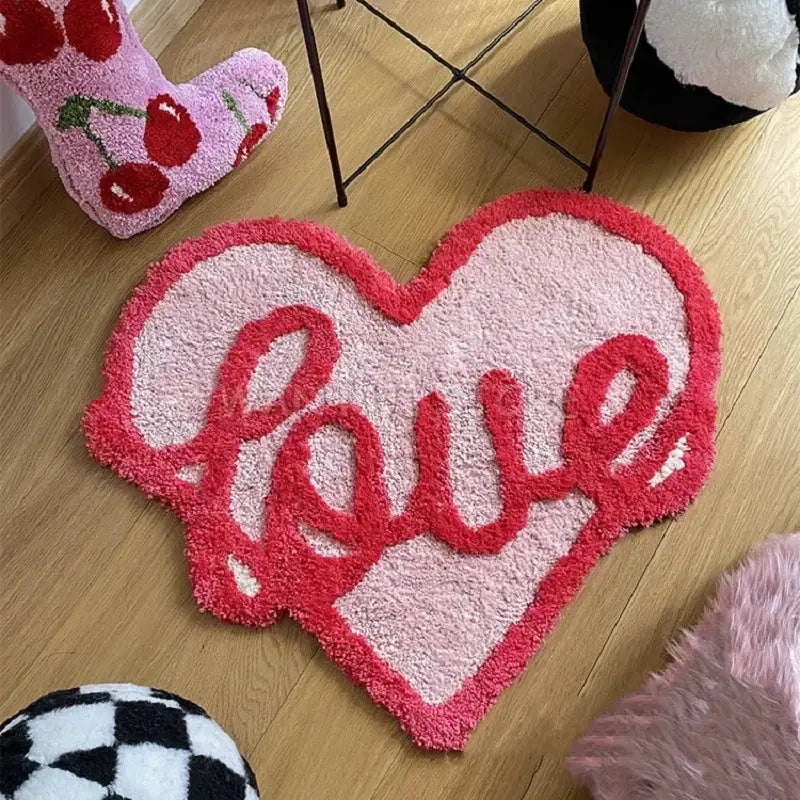 Tapis Cœur Love |  Tokko Studio.