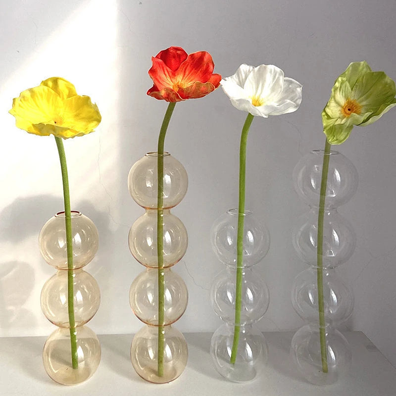 Vase Bulle en Verre Nordique |  Tokko Studio.