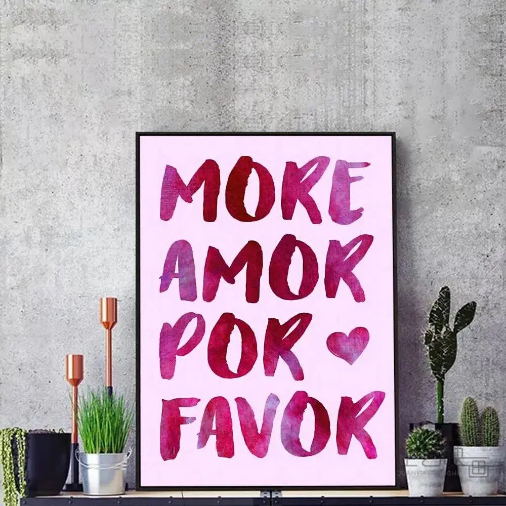 Affiche Vintage Amor |  Tokko Studio.