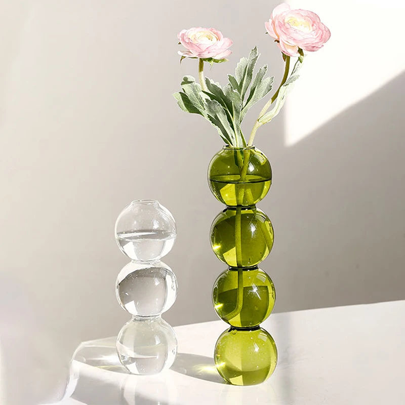 Vase Bulle en Verre Nordique |  Tokko Studio.