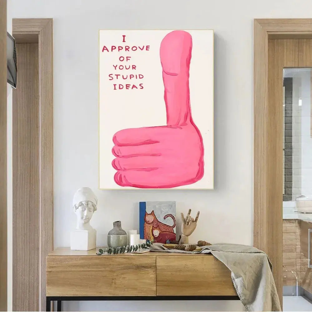 Affiche d'Art David Shrigley |  Tokko Studio.