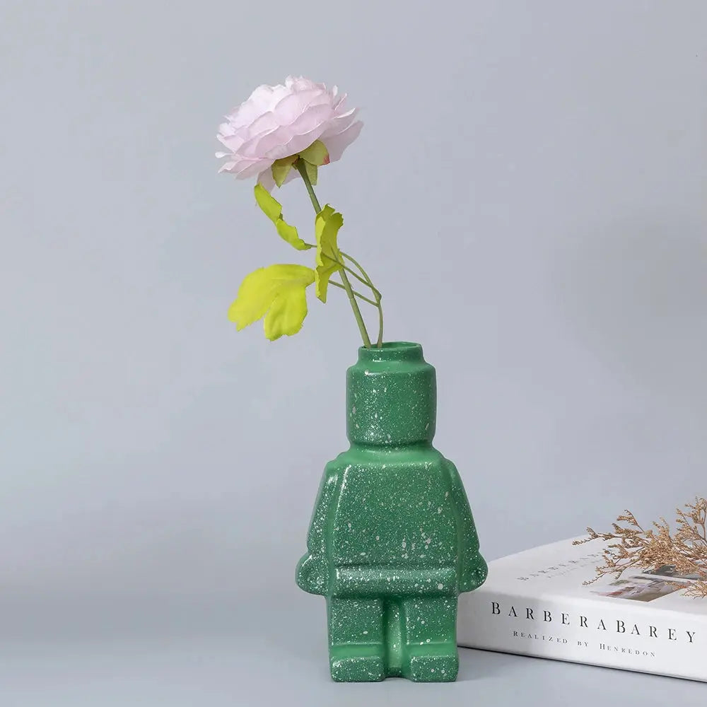 Vase Lego Céramique |  Tokko Studio.