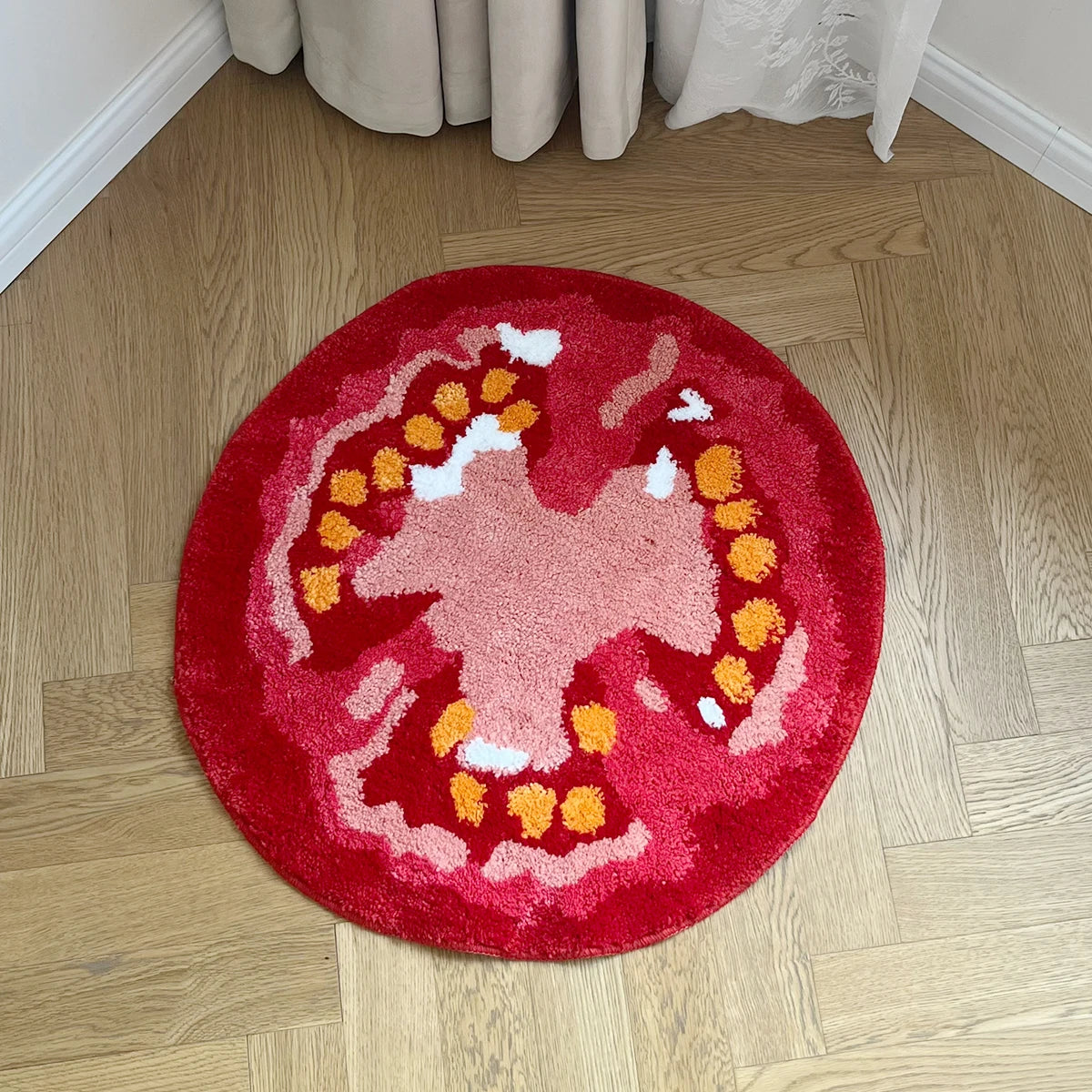 Tapis Tomate Tranché