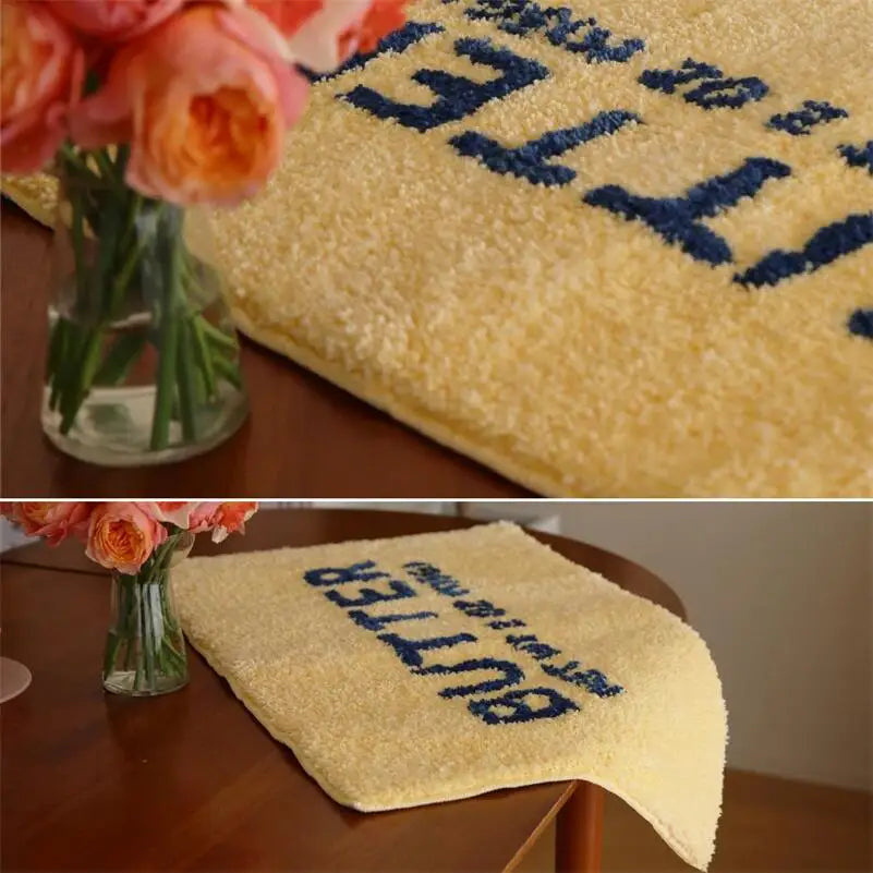 Tapis Tufté "Toast & Beurre" |  Tokko Studio.