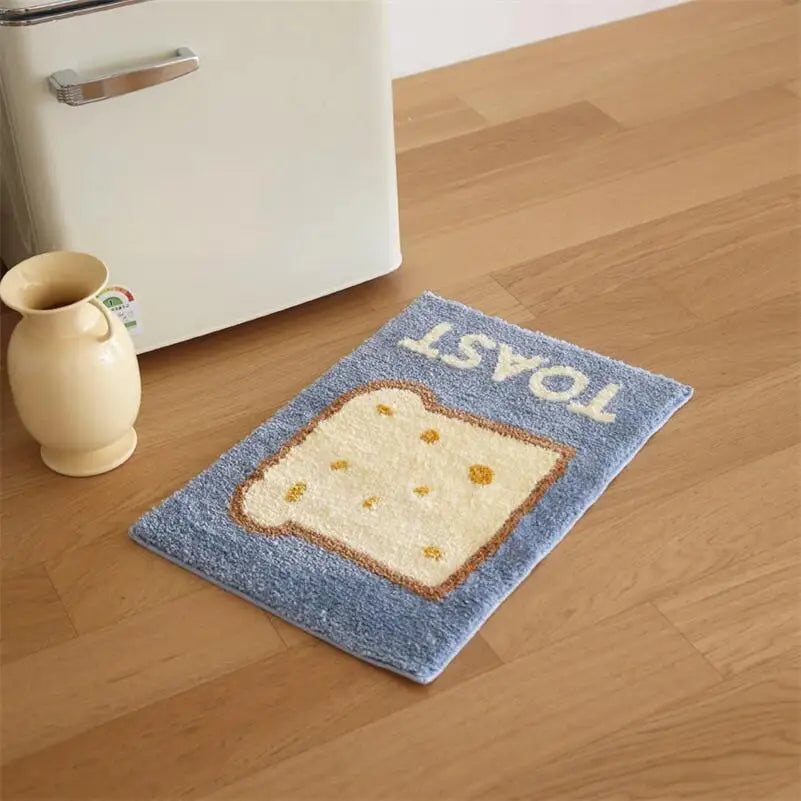 Tapis Tufté "Toast & Beurre" |  Tokko Studio.