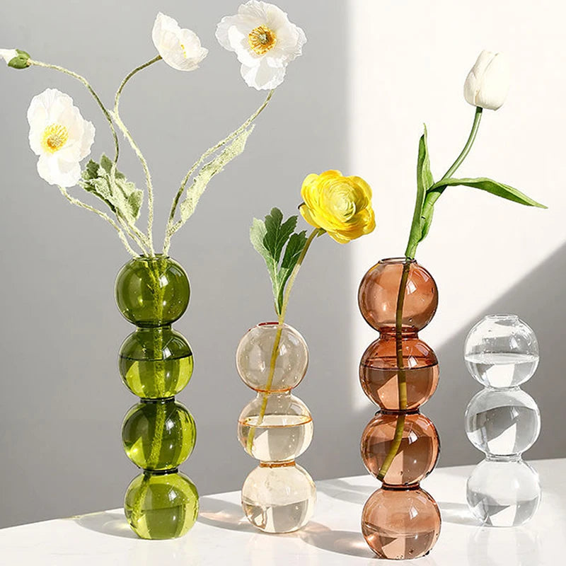 Vase Bulle en Verre Nordique |  Tokko Studio.